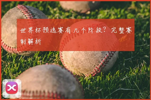 世界杯预选赛有几个阶段？完整赛制解析