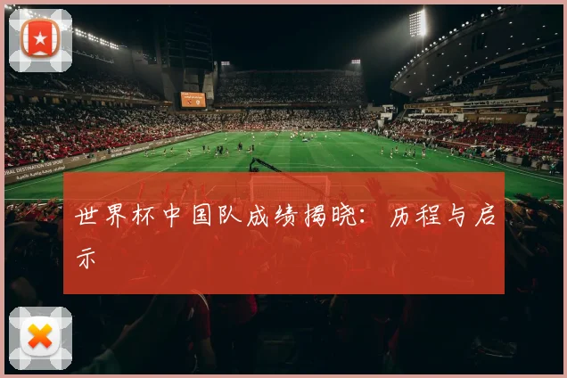 世界杯中国队成绩揭晓：历程与启示